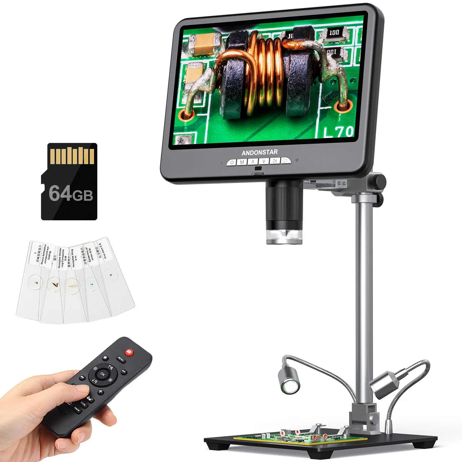 Digital Microscope - Microscopio Digital Andonstar AD210S-Pro 4K 60FPS