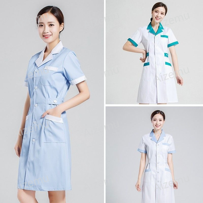 Medical Lab Coats - Uniforme Unisex de Manga Corta para