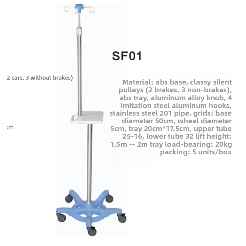 Soporte de goteo IV ajustable  - Iv Infusion Pole reseña y precio
