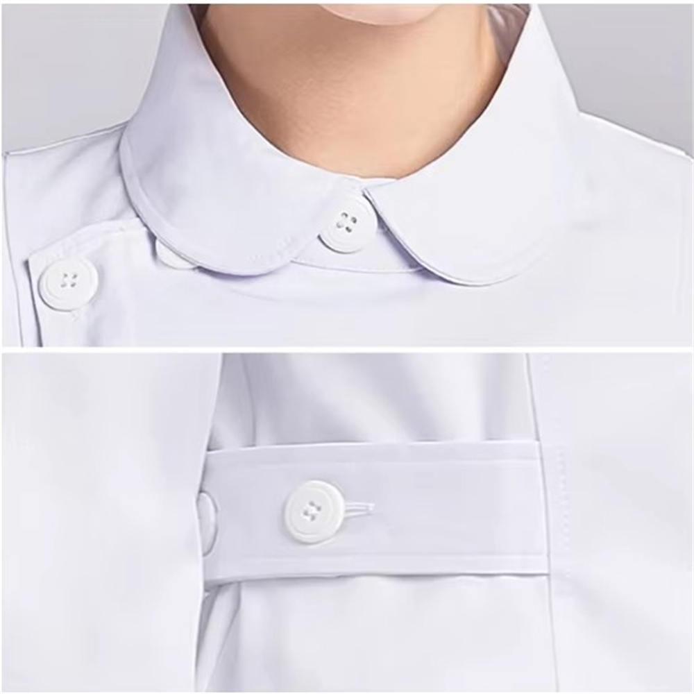 Nuevo abrigo de uniforme blanc - Medical Lab Coats reseña y precio