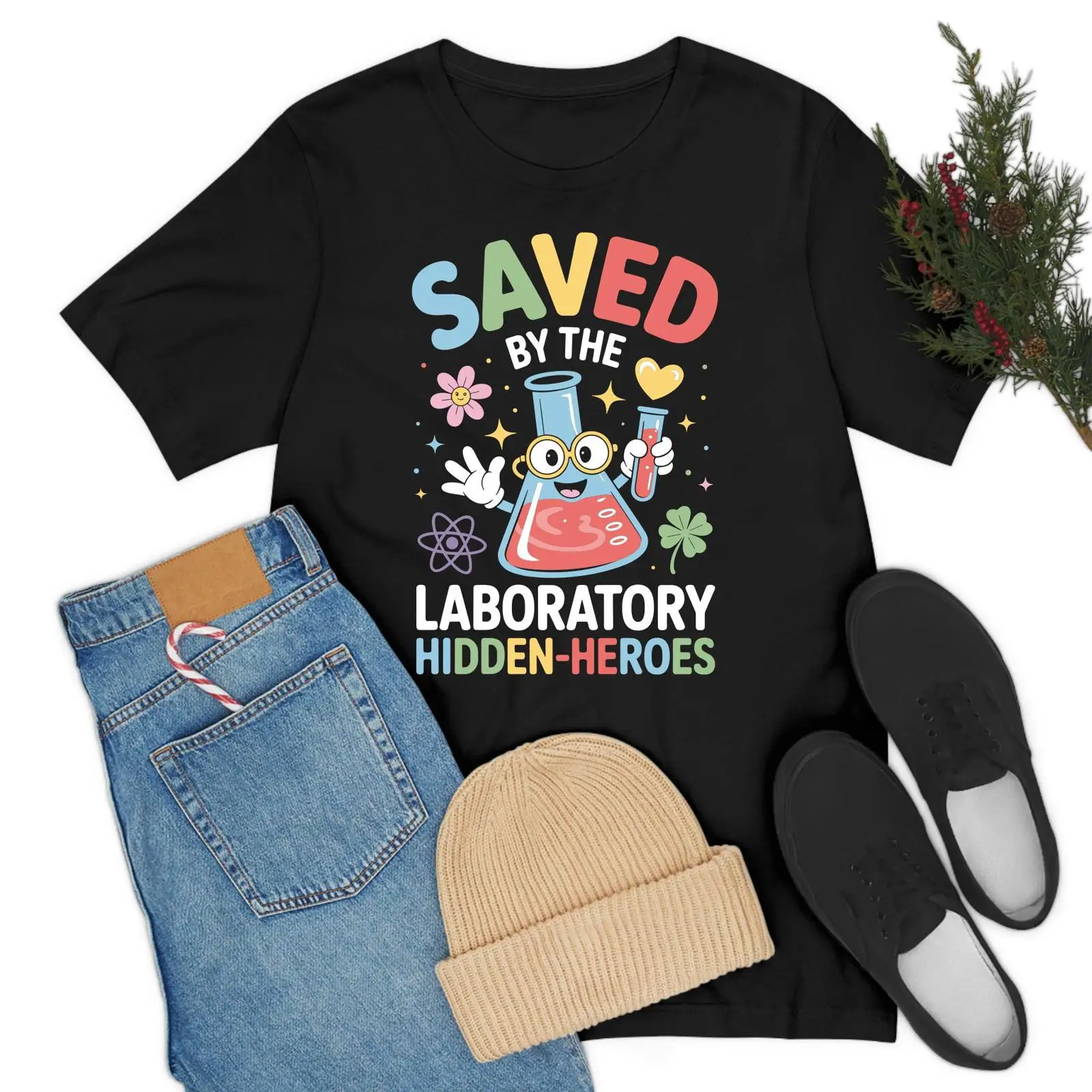 Camiseta de laboratorio Hidden - Medical Lab Graphics reseña y precio