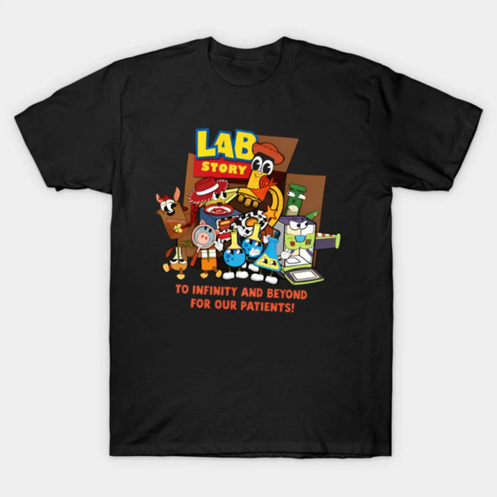 Camiseta del equipo de técnico - Medical Lab Graphics reseña y precio