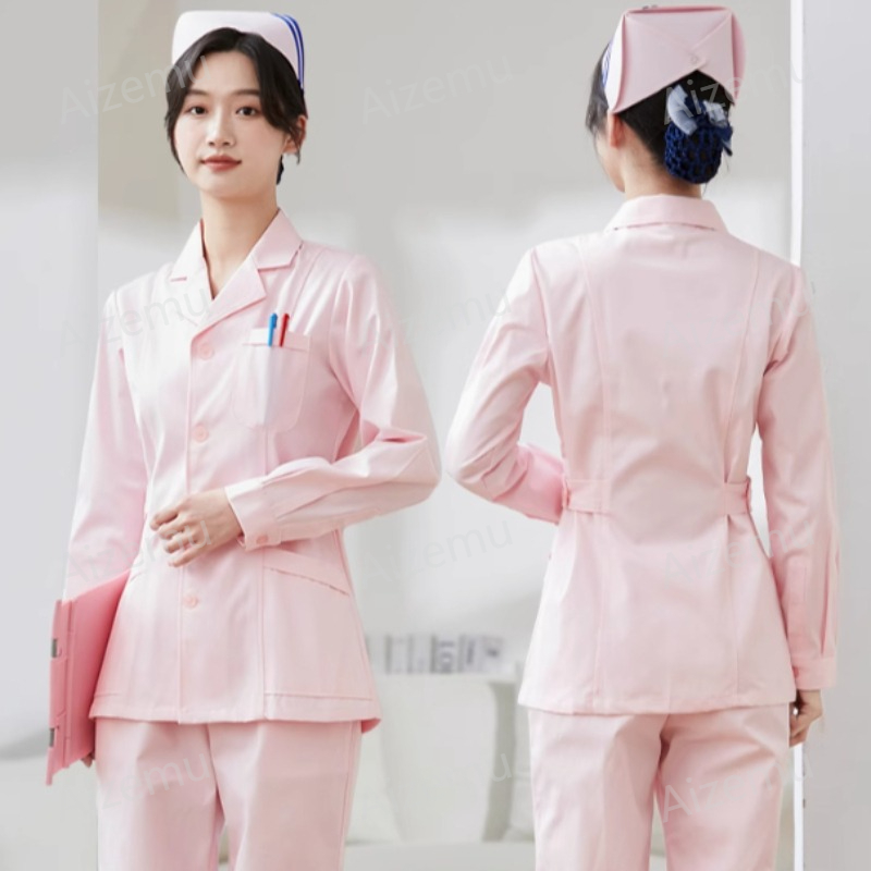 Nuevo uniforme de enfermera bl - Medical Lab Coats reseña y precio