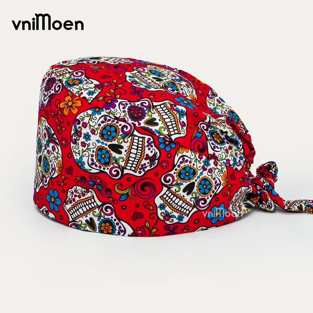 Gorro de algodón con estampado - Medical Health Lab reseña y precio