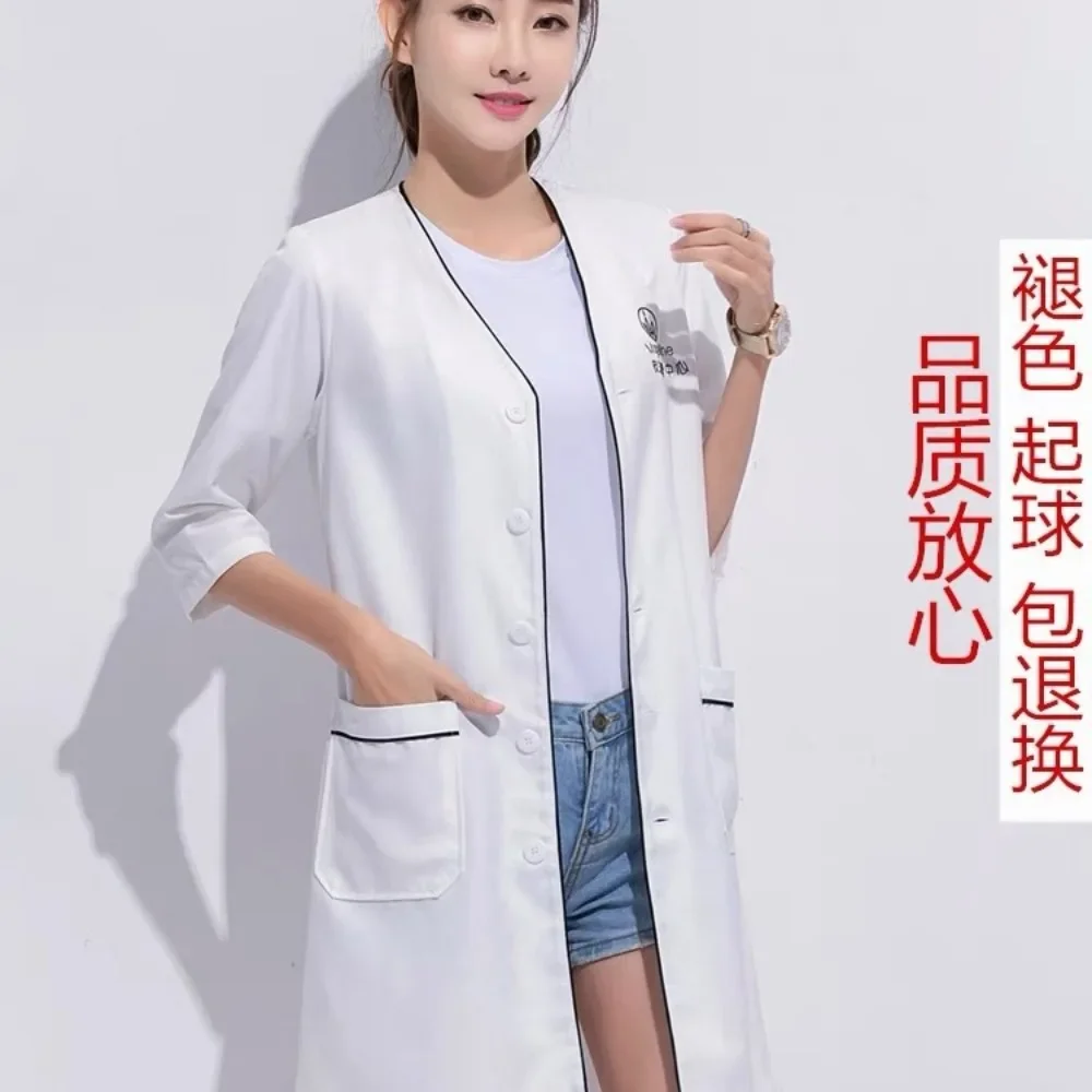 Uniforme de Belleza con Logoti - Medical Lab Coats reseña y precio