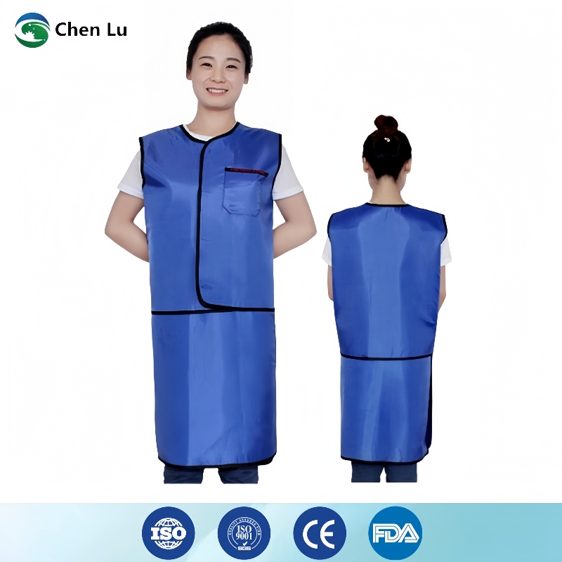 Conjunto de delantal y chaleco - Medical Lab Coats reseña y precio