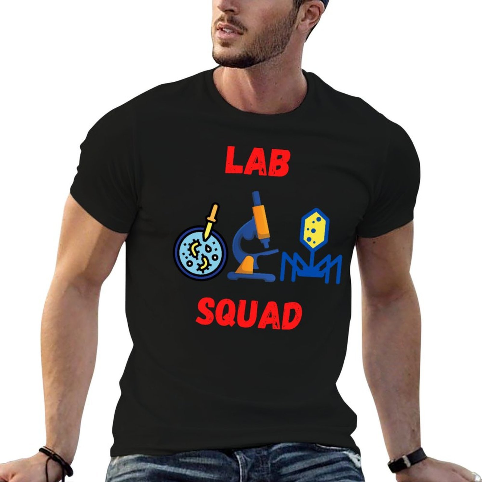 Camiseta divertida de LAB SQUA - Medical Lab Graphics reseña y precio