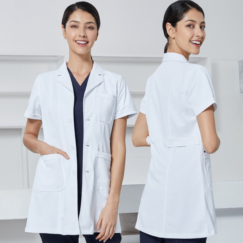 Bata sedosa de laboratorio par - Medical Lab Coats reseña y precio
