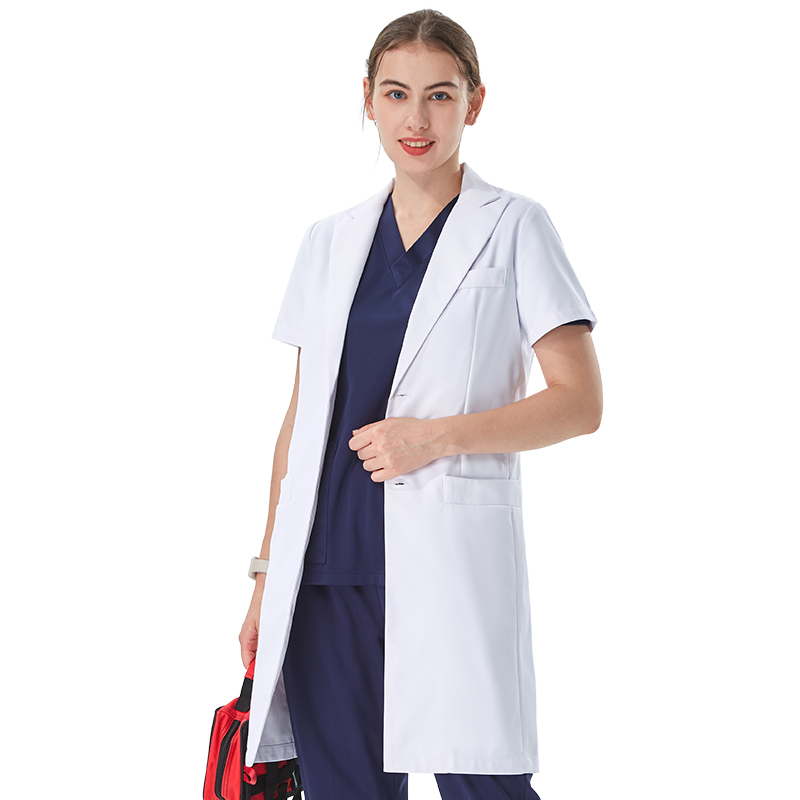 Bata de Laboratorio Blanca con - Medical Lab Coats reseña y precio