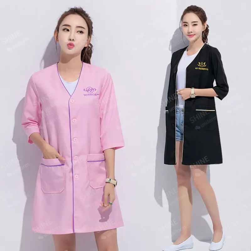 Uniforme de belleza para estet - Medical Lab Coats reseña y precio